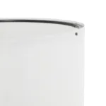 GloboStar® SAGA 204-0032 Μοντέρνο Eπιδαπέδιο Φωτιστικό Μονόφωτο 1 x E27 IP20 Καρυδί Ξύλο με Λευκό Ύφασμα - Μ38 x Π38 x Υ140cm - Image 4