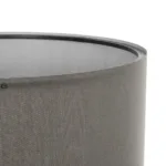 GloboStar® SAGA 204-0044 Μοντέρνο Eπιδαπέδιο Φωτιστικό Μονόφωτο 1 x E27 IP20 Μπεζ Ξύλο με Γκρι Ύφασμα - Μ38 x Π38 x Υ140cm - Image 4