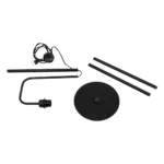 GloboStar® SNAKE 204-0053 Μοντέρνο Eπιδαπέδιο Φωτιστικό Μονόφωτο 1 x E27 IP20 Μαύρο Μέταλλο - Μ25 x Π25 x Υ151cm - Image 11