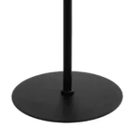 GloboStar® SNAKE 204-0053 Μοντέρνο Eπιδαπέδιο Φωτιστικό Μονόφωτο 1 x E27 IP20 Μαύρο Μέταλλο - Μ25 x Π25 x Υ151cm - Image 9