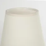 GloboStar® SWEET 204-0061 Μοντέρνο Eπιτραπέζιο Φωτιστικό Μονόφωτο 1 x E27 IP20 Χρυσό Μέταλλο με Μπεζ Ύφασμα - Μ13 x Π13 x Υ25cm - Image 6