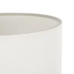 GloboStar® COBRA 204-0066 Μοντέρνο Eπιτραπέζιο Φωτιστικό Μονόφωτο 1 x E27 IP20 Καφέ Ξύλο με Μπεζ Ύφασμα - Μ24 x Π24 x Υ38cm - Image 6