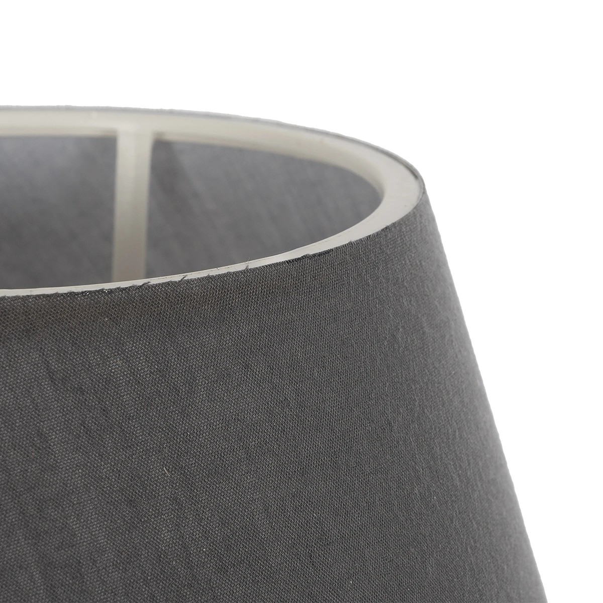 GloboStar® CAP 204-0068 Μοντέρνο Eπιτραπέζιο Φωτιστικό Μονόφωτο 1 x E27 IP20 Καρυδί Ξύλο με Μαύρο Ύφασμα - Μ22 x Π22 x Υ33cm - Image 6