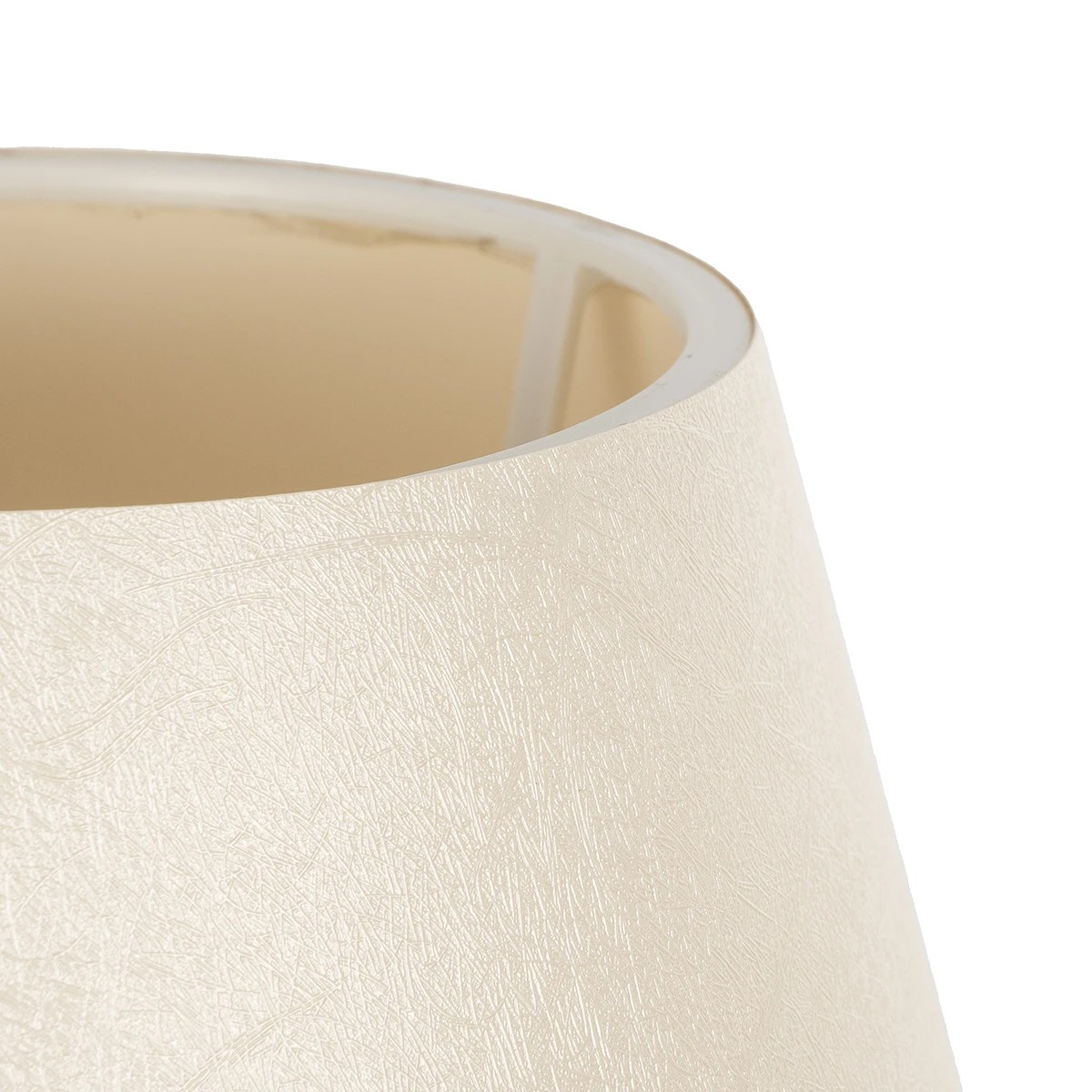 GloboStar® CAP 204-0069 Μοντέρνο Eπιτραπέζιο Φωτιστικό Μονόφωτο 1 x E27 IP20 Καρυδί Ξύλο με Λευκό Ύφασμα - Μ22 x Π22 x Υ33cm - Image 6