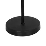 GloboStar® LARA 204-0074 Μοντέρνο Eπιτραπέζιο Φωτιστικό Μονόφωτο 1 x E27 IP20 Μαύρο Μέταλλο με Μαύρο Ύφασμα - Μ22 x Π22 x Υ36cm - Image 7