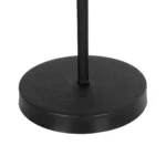 GloboStar® LARA 204-0075 Μοντέρνο Eπιτραπέζιο Φωτιστικό Μονόφωτο 1 x E27 IP20 Μαύρο Μέταλλο με Μπεζ Ύφασμα - Μ24 x Π24 x Υ35cm - Image 7