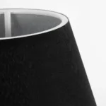 GloboStar® TRIP 204-0085 Μοντέρνο Eπιτραπέζιο Φωτιστικό Μονόφωτο 1 x E27 IP20 Χρυσό Μέταλλο με Λευκό Ύφασμα - Μ22 x Π22 x Υ33cm - Image 6