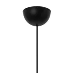 GloboStar® TRIANGLE 204-0089 Μοντέρνο Κρεμαστό Φωτιστικό Kαπέλο Μονόφωτο 1 x E27 IP20 Λευκό Ύφασμα - Μ37 x Π37 x Υ70cm - Image 9
