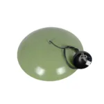 GloboStar® AURA 204-0119 Μοντέρνο Κρεμαστό Φωτιστικό Καμπάνα Μονόφωτο 1 x E27 IP20 Πράσινο & Λευκό Μέταλλο - Μ31 x Π31 x Υ27cm - Image 10