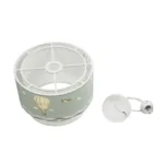 GloboStar® BALLON 204-0120 Παιδικό Κρεμαστό Φωτιστικό Φιγούρα Μονόφωτο 1 x E27 IP20 Πολύχρωμο Ύφασμα - Μ30 x Π30 x Υ70cm - Image 10