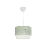 GloboStar® BALLON 204-0120 Παιδικό Κρεμαστό Φωτιστικό Φιγούρα Μονόφωτο 1 x E27 IP20 Πολύχρωμο Ύφασμα - Μ30 x Π30 x Υ70cm - Image 3