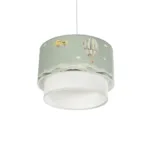 GloboStar® BALLON 204-0120 Παιδικό Κρεμαστό Φωτιστικό Φιγούρα Μονόφωτο 1 x E27 IP20 Πολύχρωμο Ύφασμα - Μ30 x Π30 x Υ70cm - Image 5