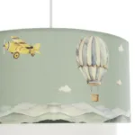 GloboStar® BALLON 204-0120 Παιδικό Κρεμαστό Φωτιστικό Φιγούρα Μονόφωτο 1 x E27 IP20 Πολύχρωμο Ύφασμα - Μ30 x Π30 x Υ70cm - Image 7