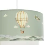 GloboStar® BALLON 204-0120 Παιδικό Κρεμαστό Φωτιστικό Φιγούρα Μονόφωτο 1 x E27 IP20 Πολύχρωμο Ύφασμα - Μ30 x Π30 x Υ70cm - Image 8