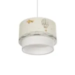 GloboStar® BALLON 204-0121 Παιδικό Κρεμαστό Φωτιστικό Φιγούρα Μονόφωτο 1 x E27 IP20 Πολύχρωμο Ύφασμα - Μ30 x Π30 x Υ70cm - Image 5