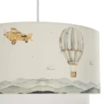 GloboStar® BALLON 204-0121 Παιδικό Κρεμαστό Φωτιστικό Φιγούρα Μονόφωτο 1 x E27 IP20 Πολύχρωμο Ύφασμα - Μ30 x Π30 x Υ70cm - Image 7