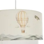 GloboStar® BALLON 204-0121 Παιδικό Κρεμαστό Φωτιστικό Φιγούρα Μονόφωτο 1 x E27 IP20 Πολύχρωμο Ύφασμα - Μ30 x Π30 x Υ70cm - Image 8