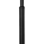 GloboStar® SNAKE 204-0128 Μοντέρνο Eπιδαπέδιο Φωτιστικό Μονόφωτο 1 x E27 IP20 Μαύρο Μέταλλο - Μ28 x Π21 x Υ151cm - Image 10