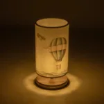 GloboStar® BALLON 204-0145 Παιδικό Eπιτραπέζιο Φωτιστικό Φιγούρα Μονόφωτο 1 x E27 IP20 Πολύχρωμο Ύφασμα - Μ15 x Π15 x Υ30cm - Image 2