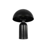 GloboStar® GASCO 204-0146 Μοντέρνο Eπιτραπέζιο Φωτιστικό Μονόφωτο 1 x E27 IP20 Μαύρο Μέταλλο - Μ25 x Π25 x Υ35cm - Image 4