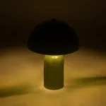 GloboStar® GASCO 204-0147 Μοντέρνο Eπιτραπέζιο Φωτιστικό Μονόφωτο 1 x E27 IP20 Πράσινο Μέταλλο - Μ25 x Π25 x Υ35cm - Image 2