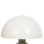 GloboStar® GASCO 204-0149 Μοντέρνο Eπιτραπέζιο Φωτιστικό Μονόφωτο 1 x E27 IP20 Μπεζ Μέταλλο - Μ25 x Π25 x Υ35cm - Image 6