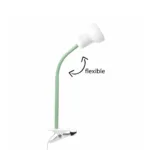 GloboStar® TAVOLO 204-0153 Παιδικό Eπιτραπέζιο Φωτιστικό Μονόφωτο 1 x E27 IP20 Πράσινο & Λευκό Πλαστικό - Μ11 x Π9 x Υ35cm - Image 3