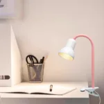 GloboStar® TAVOLO 204-0154 Παιδικό Eπιτραπέζιο Φωτιστικό Μονόφωτο 1 x E27 IP20 Ροζ & Λευκό Πλαστικό - Μ11 x Π9 x Υ35cm - Image 4