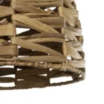 GloboStar® MEKA 204-0165 Boho Κρεμαστό Φωτιστικό Καμπάνα Μονόφωτο 1 x E27 IP20 Μπεζ Rattan - Μ30 x Π30 x Υ25cm - Image 7
