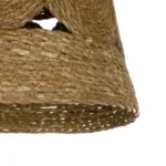 GloboStar® PANIER 204-0170 Boho Κρεμαστό Φωτιστικό Καμπάνα Μονόφωτο 1 x E27 IP20 Μπεζ Σχοινί - Μ32 x Π32 x Υ30cm - Image 7