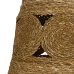 GloboStar® PANIER 204-0170 Boho Κρεμαστό Φωτιστικό Καμπάνα Μονόφωτο 1 x E27 IP20 Μπεζ Σχοινί - Μ32 x Π32 x Υ30cm - Image 8