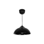 GloboStar® LAPMADA 204-0179 Μοντέρνο Κρεμαστό Φωτιστικό Οροφής Μονόφωτο 1 x E27 AC 220-240V IP20 Μπεζ - Μ30 x Π30 x Υ25cm - Image 3