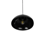 GloboStar® LAPMADA 204-0179 Μοντέρνο Κρεμαστό Φωτιστικό Οροφής Μονόφωτο 1 x E27 AC 220-240V IP20 Μπεζ - Μ30 x Π30 x Υ25cm - Image 5