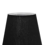 GloboStar® ELEGANTE 204-0185 Μοντέρνο Φωτιστικό Τοίχου Απλίκα Μονόφωτο 1 x E27 AC 220-240V IP20 Μαύρο - Μ14 x Π14 x Υ26cm - Image 4