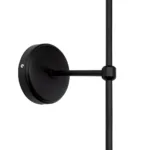 GloboStar® LING 204-0188 Μοντέρνο Φωτιστικό Τοίχου Απλίκα Μονόφωτο 1 x E27 AC 220-240V IP20 Μπεζ & Μαύρο - Μ22 x Π22 x Υ50cm - Image 5