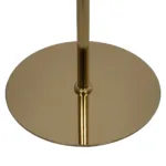 GloboStar® ALES 204-0192 Μοντέρνο Φωτιστικό Δαπέδου  Μονόφωτο 1 x E27 AC 220-240V IP20 Μπεζ & Χρυσό - Μ40 x Π40 x Υ150cm - Image 9