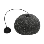 GloboStar® STONE 204-0194 Μοντέρνο Κρεμαστό Φωτιστικό Καμπάνα Μονόφωτο 1 x E27 IP20 Μαύρο Με Λευκό Πολυστερίνη με Ρητίνη - Μ35 x Π31 x Υ26cm - Image 10