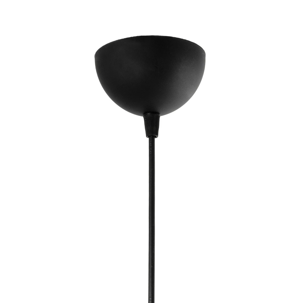 GloboStar® STONE 204-0194 Μοντέρνο Κρεμαστό Φωτιστικό Καμπάνα Μονόφωτο 1 x E27 IP20 Μαύρο Με Λευκό Πολυστερίνη με Ρητίνη - Μ35 x Π31 x Υ26cm - Image 9