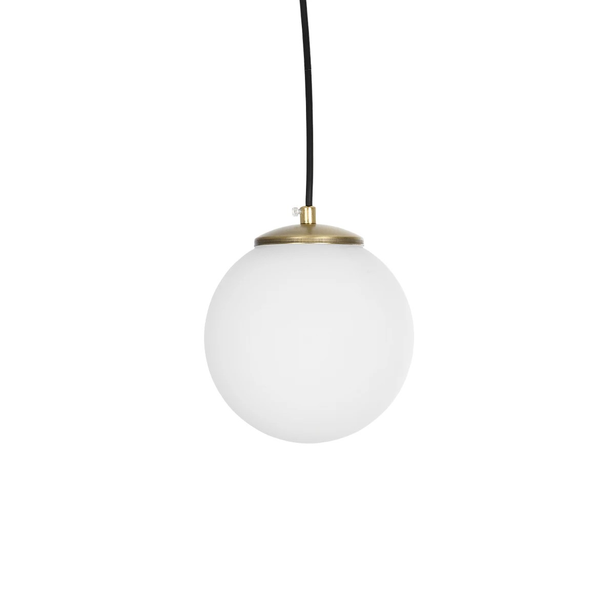 GLOBOSTAR® GLOBIDIO 204-0195 Μοντέρνο Κρεμαστό Φωτιστικό Οροφής με Ντουί 1 x E27 AC 220-240V IP20 - Χρύσο & Λευκό - Μ15 x Π15 x Υ15cm - Image 4