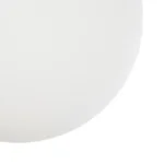 GLOBOSTAR® GLOBIDIO 204-0195 Μοντέρνο Κρεμαστό Φωτιστικό Οροφής με Ντουί 1 x E27 AC 220-240V IP20 - Χρύσο & Λευκό - Μ15 x Π15 x Υ15cm - Image 7