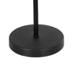 GLOBOSTAR® STRING 204-0196 Μοντέρνο Επιτραπέζιο Φωτιστικό Πορτατίφ με Ντουί 1 x E27 AC 220-240V IP20 - Μαύρο - Μ24 x Π24 x Υ37cm - Image 6