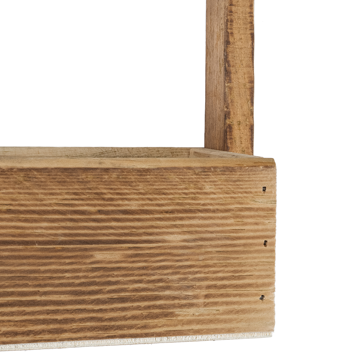 GloboStar® Artificial Garden ALSACE 20552 Κρεμαστό Διακοσμητικό Ξύλινο Κασπώ Γλάστρα - Flower Pot Καφέ Μ18 x Π7.5 x Υ27cm - Image 8