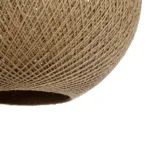 GLOBOSTAR® SOLEI 205-0001 Boho Κρεμαστό Φωτιστικό Οροφής με Ντουί 1 x E27 AC 220-240V IP20 - Μπεζ - M40 x Π40 x Υ45cm - Image 8