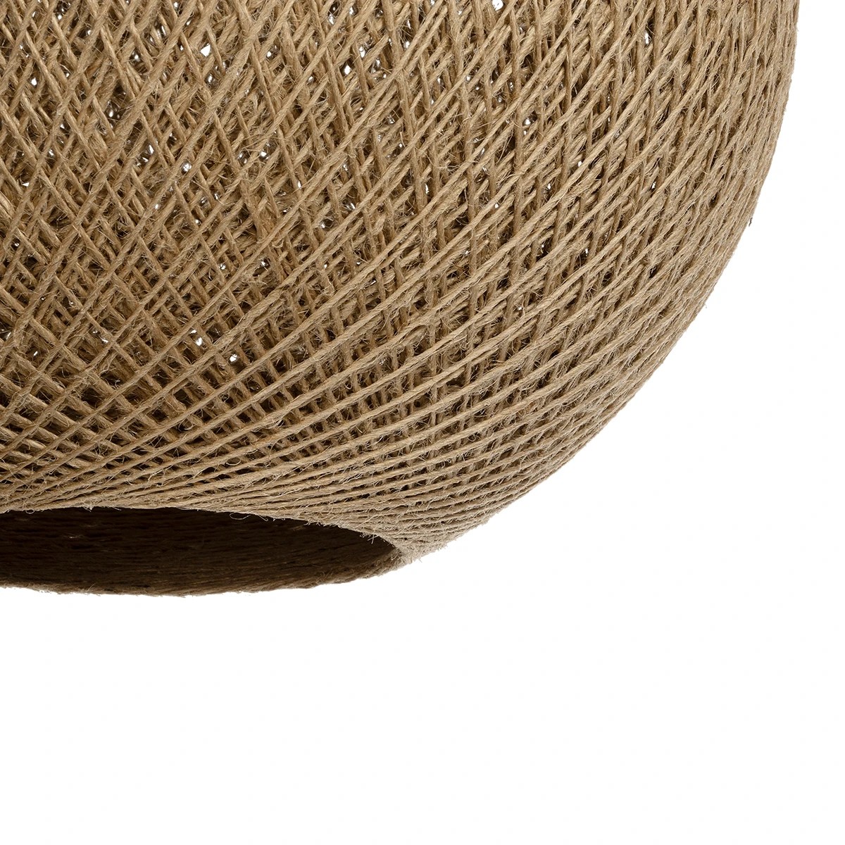 GLOBOSTAR® SOLEI 205-0001 Boho Κρεμαστό Φωτιστικό Οροφής με Ντουί 1 x E27 AC 220-240V IP20 - Μπεζ - M40 x Π40 x Υ45cm - Image 8