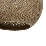 GLOBOSTAR® SOLEI 205-0002 Boho Κρεμαστό Φωτιστικό Οροφής με Ντουί 1 x E27 AC 220-240V IP20 - Μπεζ - M30 x Π30 x Υ35cm - Image 8