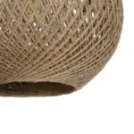 GLOBOSTAR® SOLEI 205-0003 Boho Κρεμαστό Φωτιστικό Οροφής με Ντουί 1 x E27 AC 220-240V IP20 - Μπεζ - M20 x Π20 x Υ25cm - Image 8