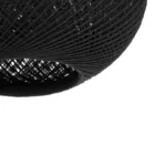 GLOBOSTAR® SOLEI 205-0005 Boho Κρεμαστό Φωτιστικό Οροφής με Ντουί 1 x E27 AC 220-240V IP20 - Μαύρο - M30 x Π30 x Υ35cm - Image 8