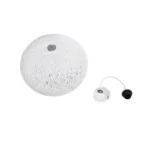 GLOBOSTAR® SOLEI 205-0007 Boho Κρεμαστό Φωτιστικό Οροφής με Ντουί 1 x E27 AC 220-240V IP20 - Λευκό - M40 x Π40 x Υ45cm - Image 10