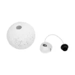 GLOBOSTAR® SOLEI 205-0009 Boho Κρεμαστό Φωτιστικό Οροφής με Ντουί 1 x E27 AC 220-240V IP20 - Λευκό - M20 x Π20 x Υ25cm - Image 10