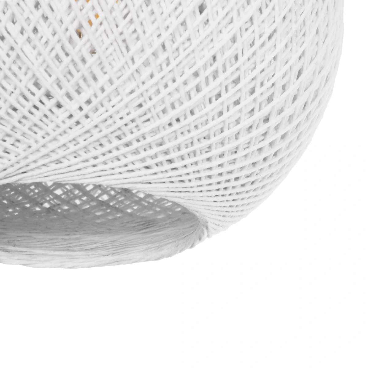 GLOBOSTAR® SOLEI 205-0009 Boho Κρεμαστό Φωτιστικό Οροφής με Ντουί 1 x E27 AC 220-240V IP20 - Λευκό - M20 x Π20 x Υ25cm - Image 8